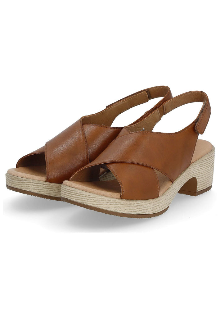 Remonte Sandalen Glattleder Muskat