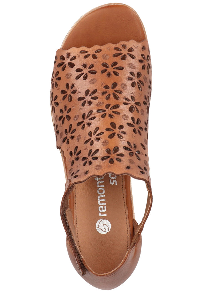 Remonte Sandalen Glattleder Muskat