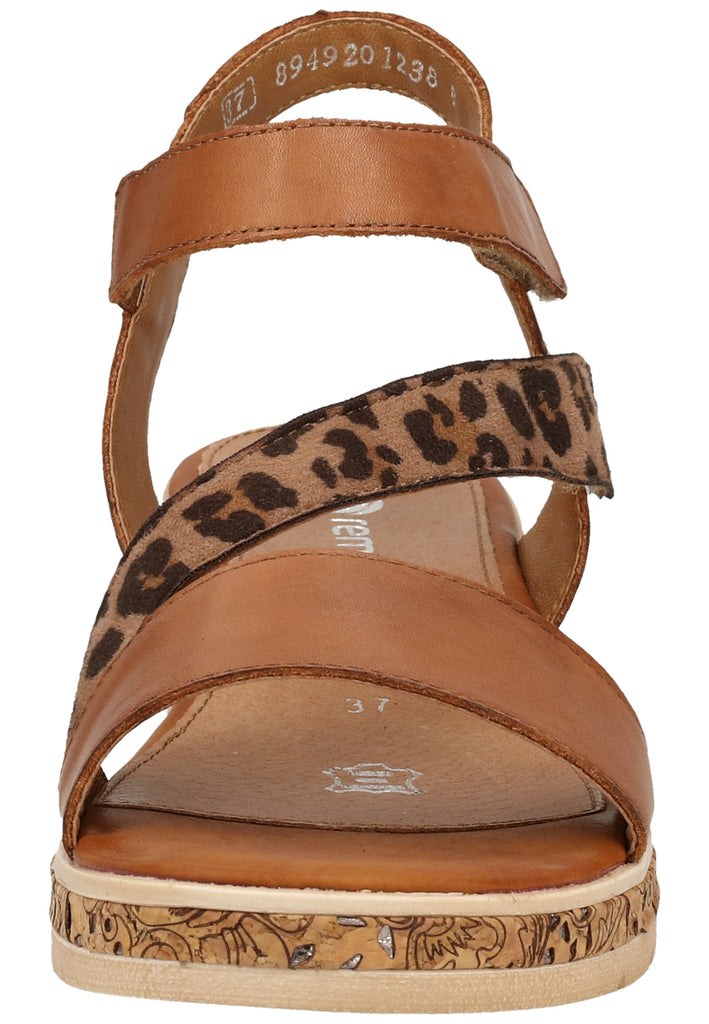 Remonte Sandalen Glattleder Muskat