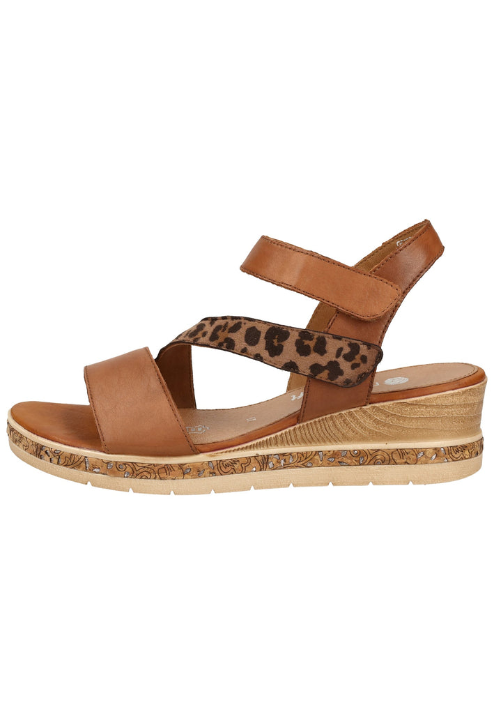 Remonte Sandalen Glattleder Muskat