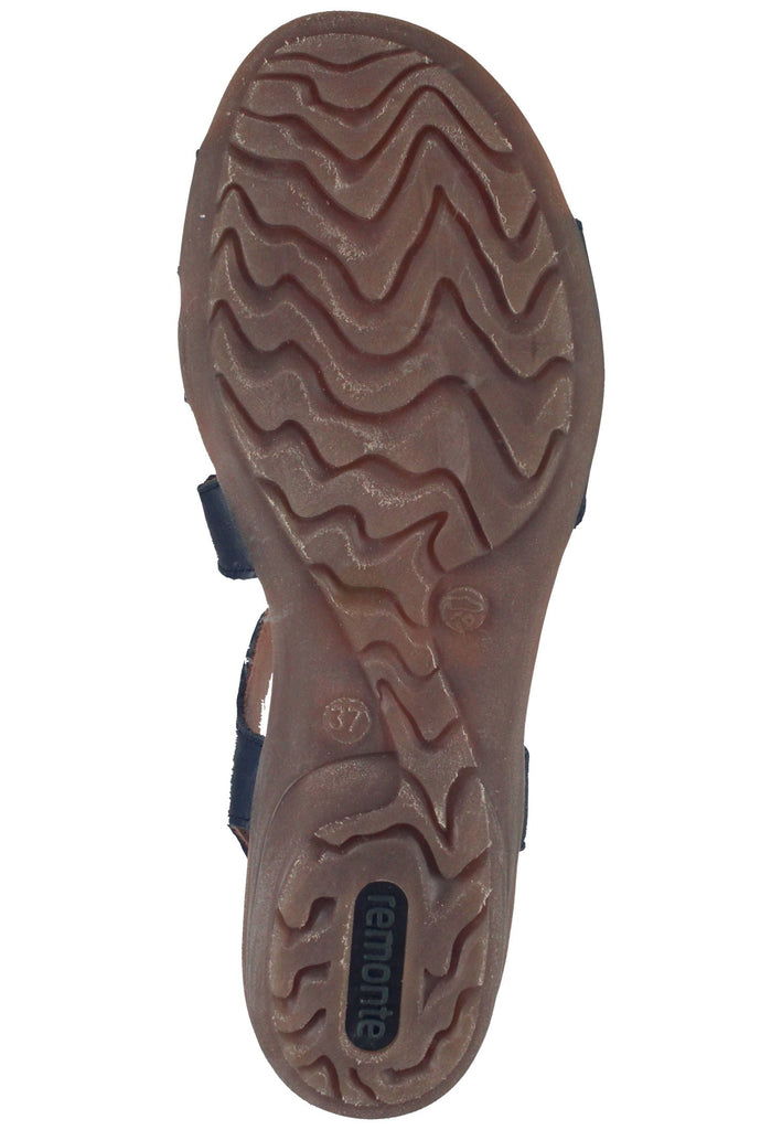 Remonte Sandalen Glattleder Pazifik