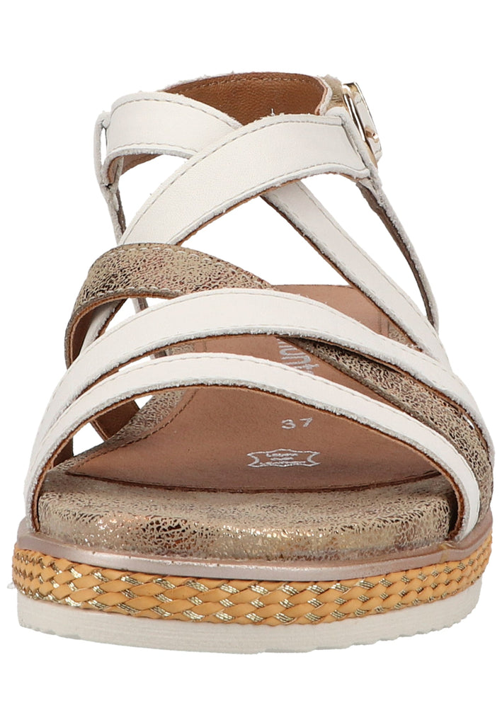 Remonte Sandalen Glattleder Weiß