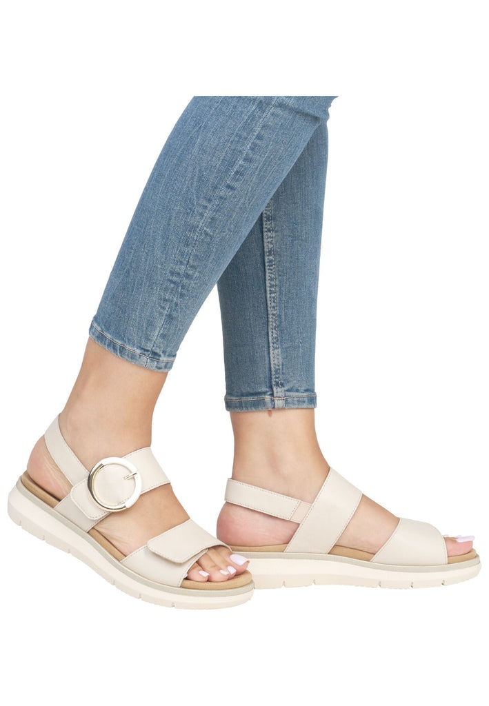 Remonte Sandalen Leder Beige