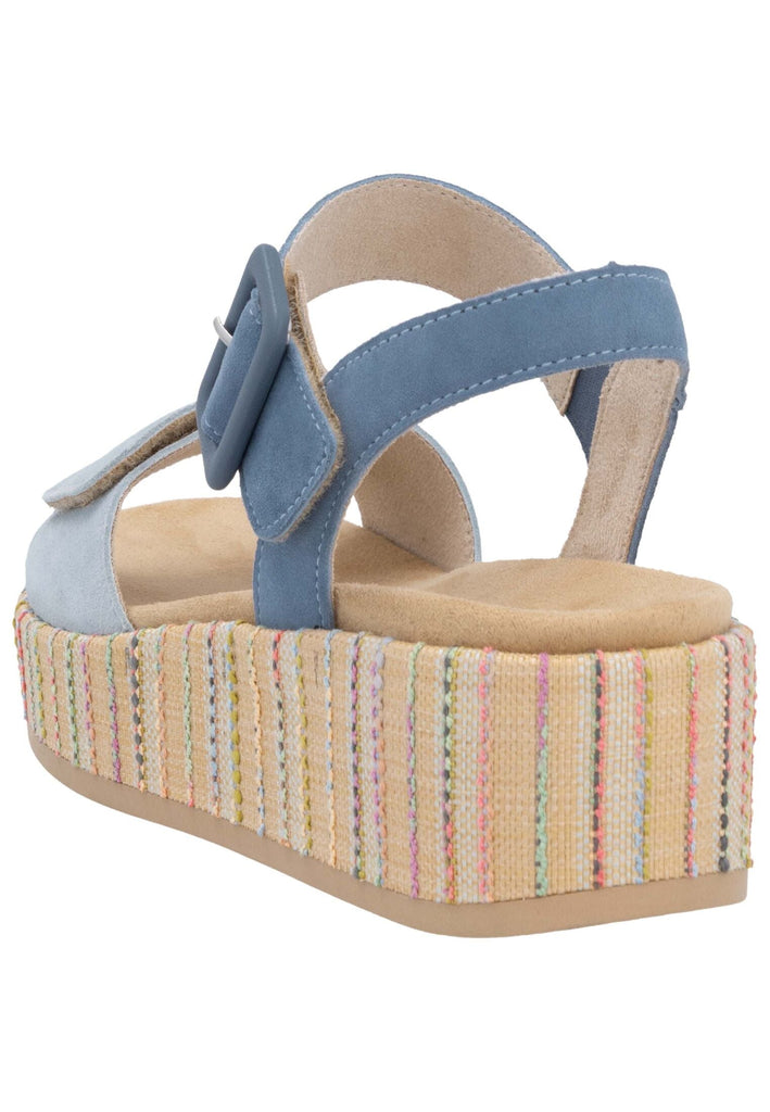 Remonte Sandalen Leder Blau