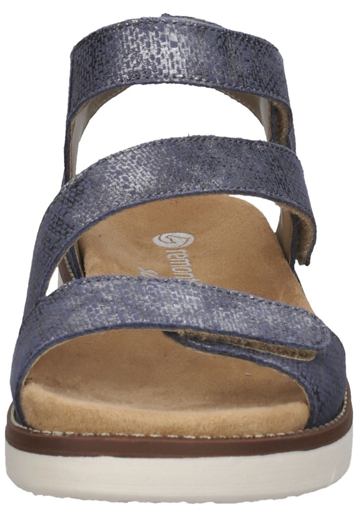 Remonte Sandalen Leder Blau