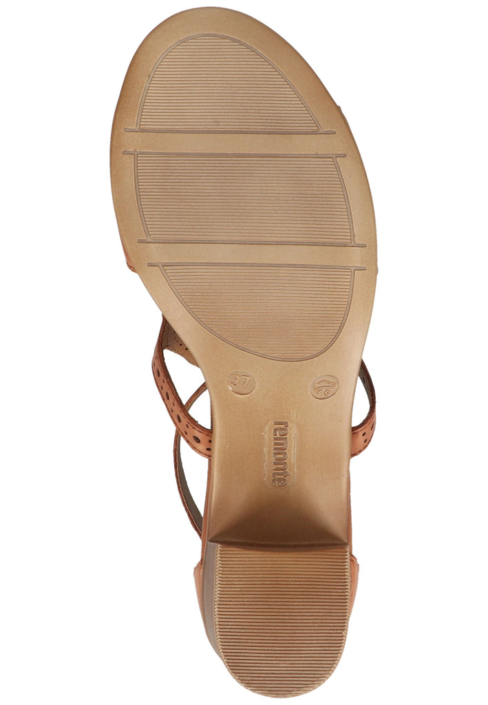 Remonte Sandalen Leder Braun