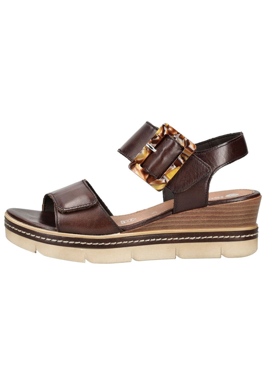 Remonte Sandalen Leder Braun