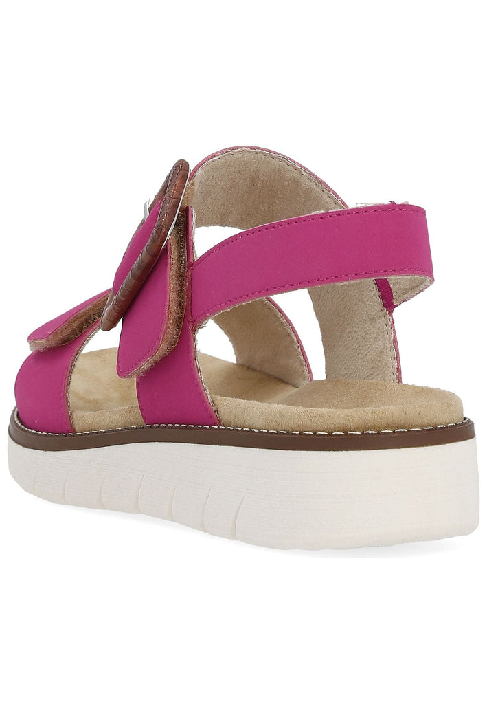 Remonte Sandalen Leder Fuchsia