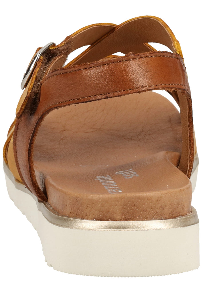 Remonte Sandalen Leder Gelb