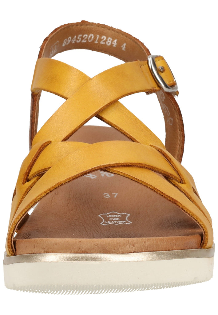 Remonte Sandalen Leder Gelb
