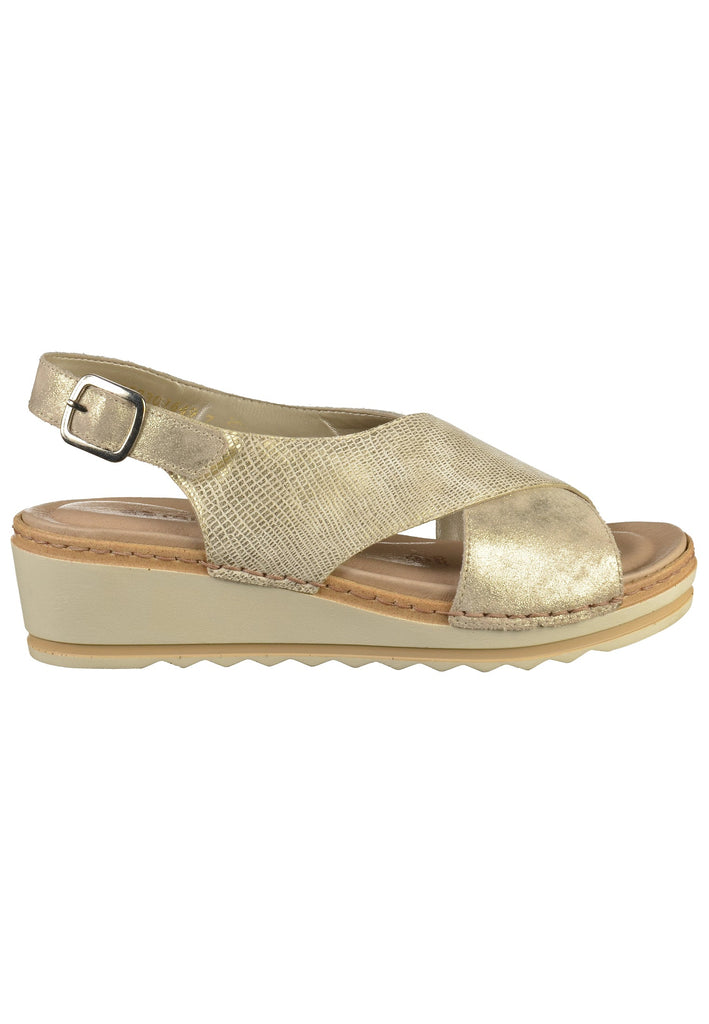 Remonte Sandalen Leder Gold