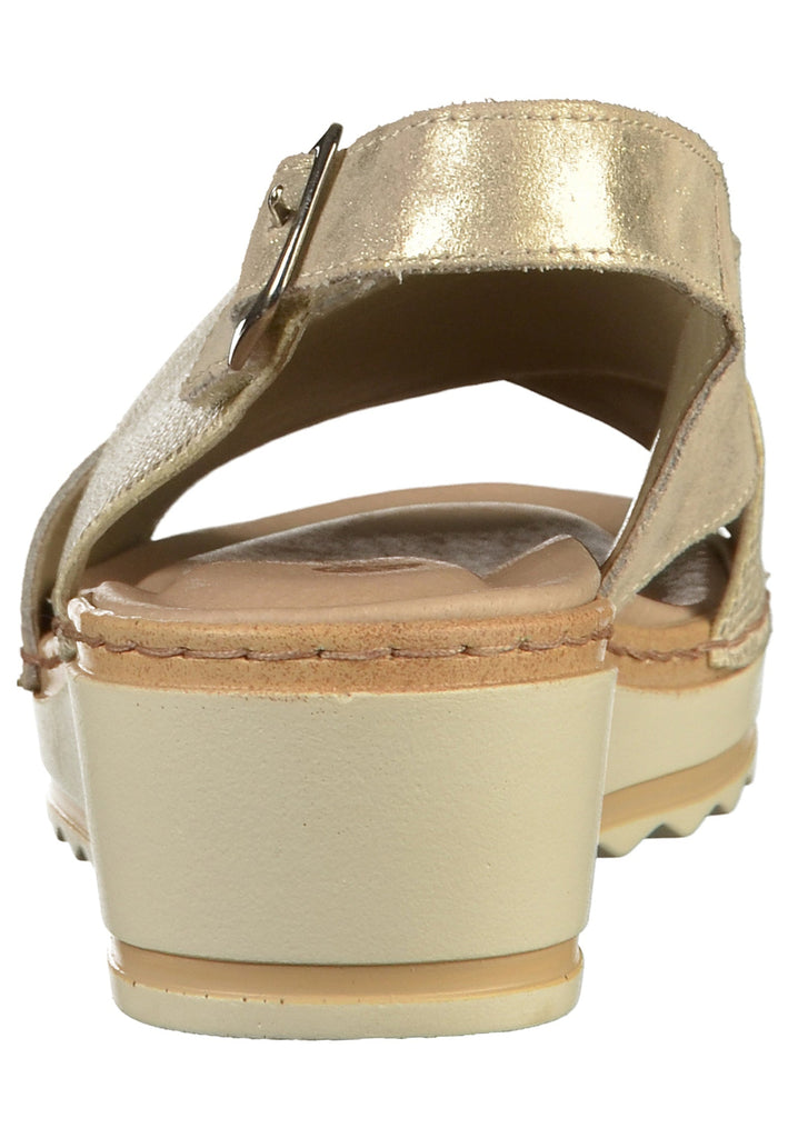 Remonte Sandalen Leder Gold