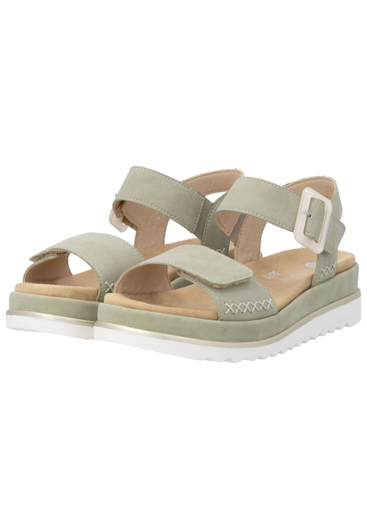 Remonte Sandalen Leder Grün