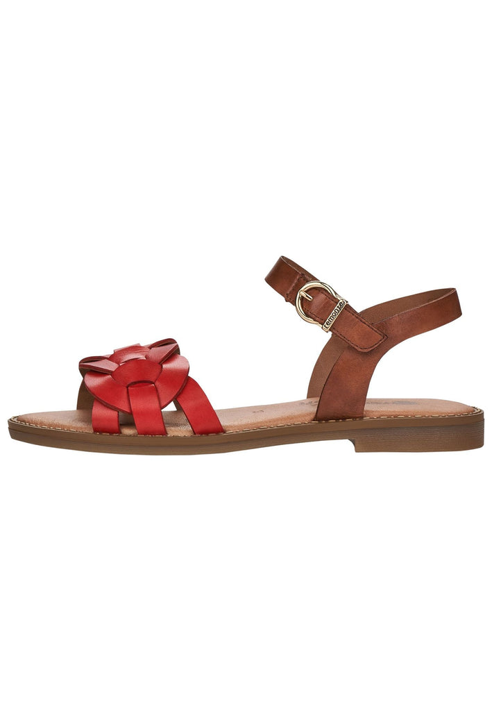 Remonte Sandalen Leder Rot