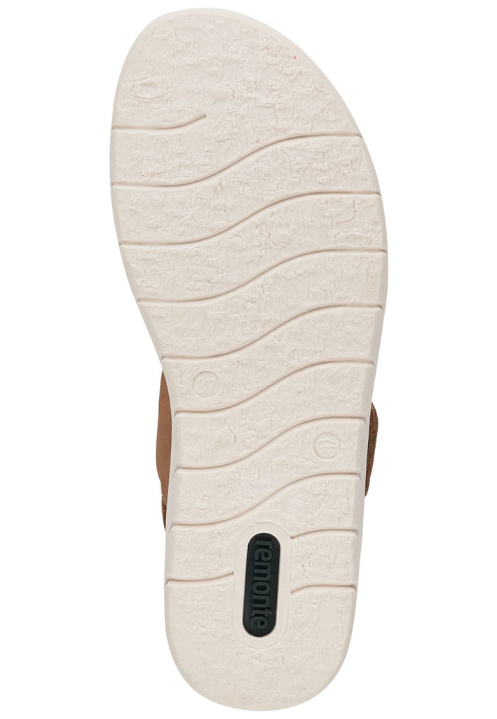 Remonte Sandalen Leder Sand