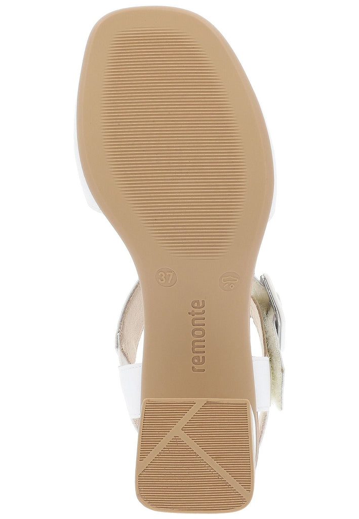 Remonte Sandalen Leder Weiß