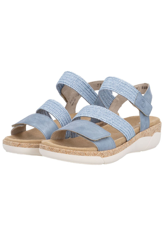 Remonte Sandalen Lederimitat Blau
