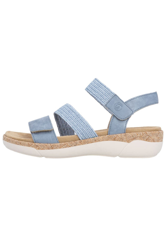 Remonte Sandalen Lederimitat Blau
