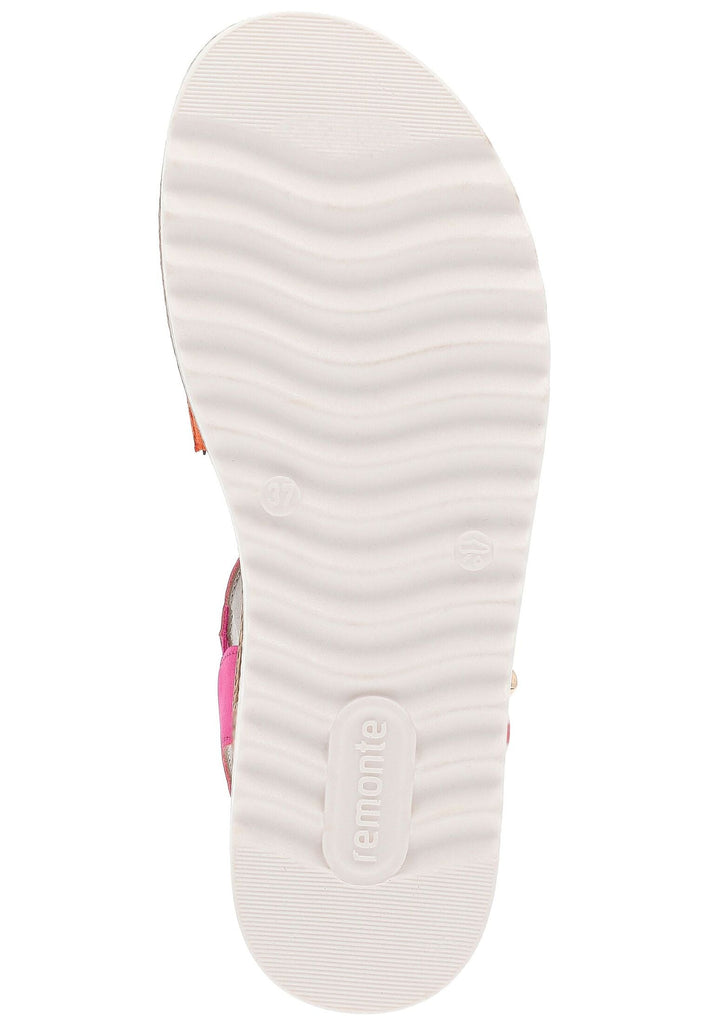 Remonte Sandalen Lederimitat Magenta