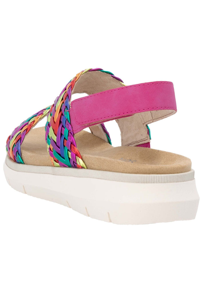 Remonte Sandalen Lederimitat Magenta