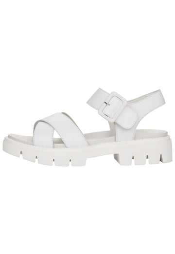 Sandalen Remonte Sandalen Leder Weiß