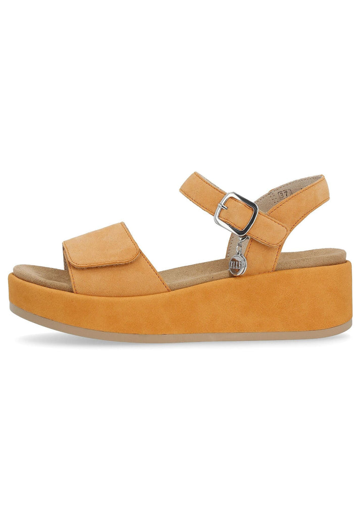Sandalen Remonte Sandalen Veloursleder Orange
