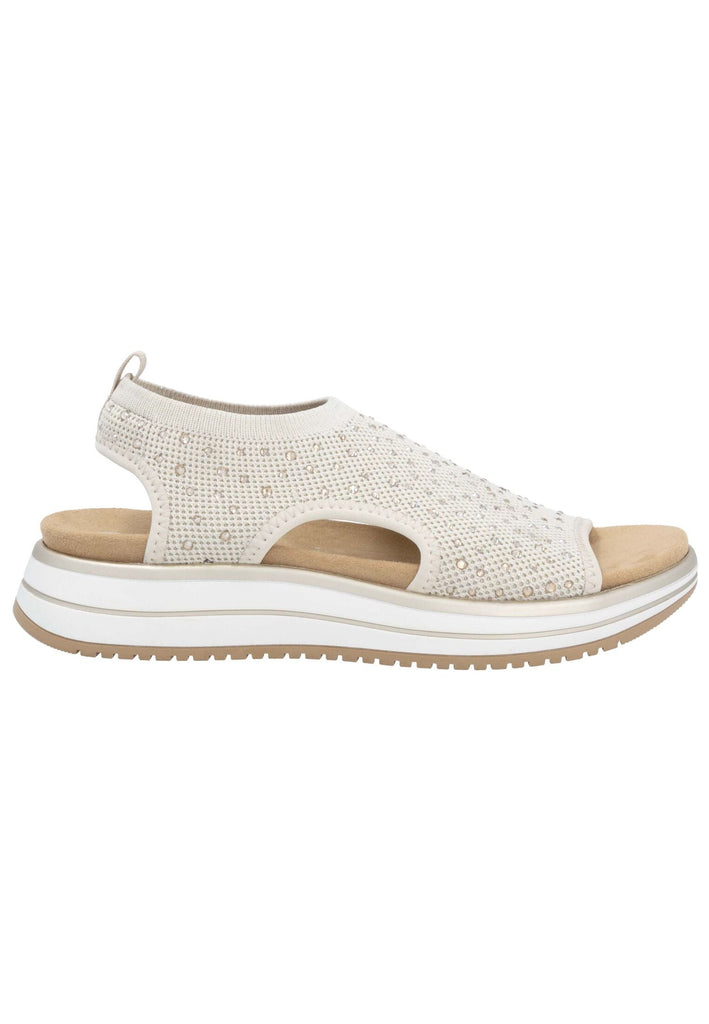 Remonte Sandalen Textil Weiß