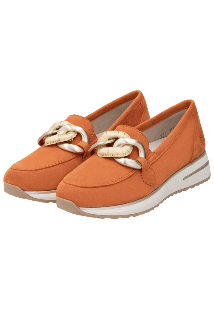 Remonte Slipper Leder Orange