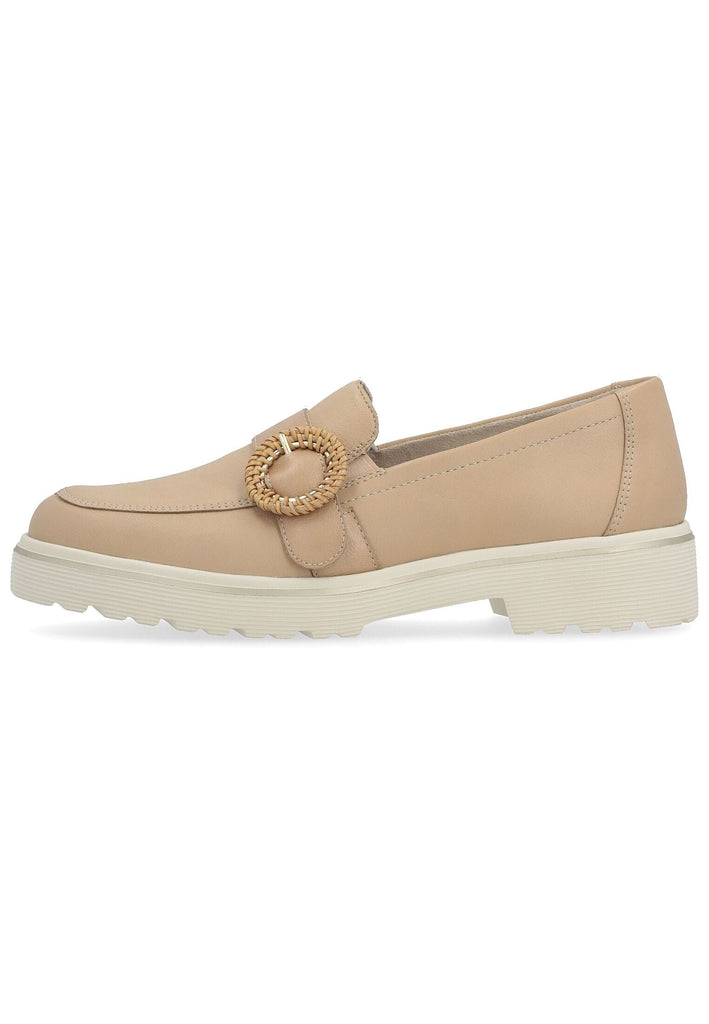 Slipper Remonte Slipper Glattleder Hellbraun