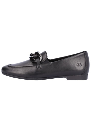 Slipper Remonte Slipper Glattleder Schwarz