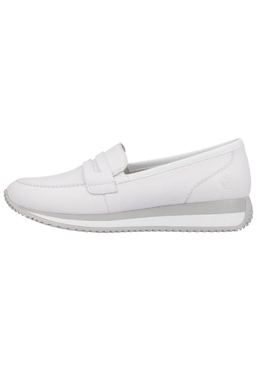 Slipper Remonte Slipper Glattleder Weiß