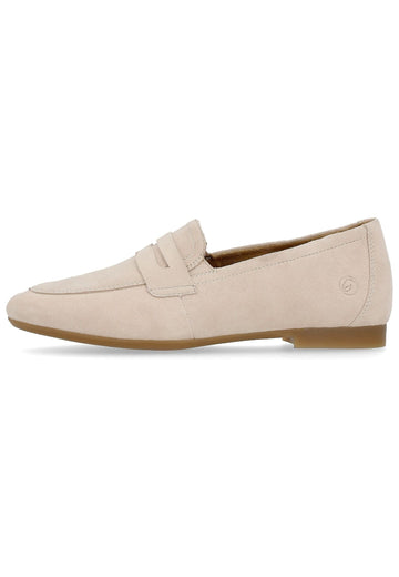 Slipper Remonte Slipper Veloursleder Beige