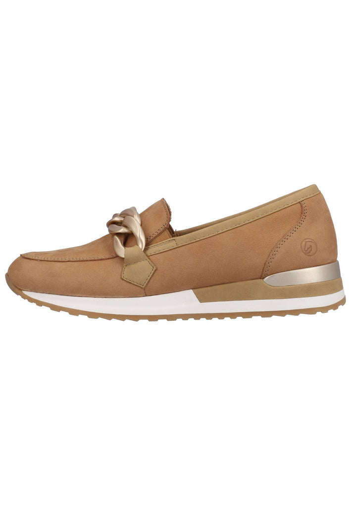Slipper Remonte Slipper Veloursleder Sand