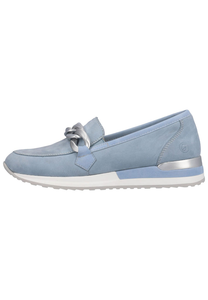 Slipper Remonte Slipper Veloursleder Sky