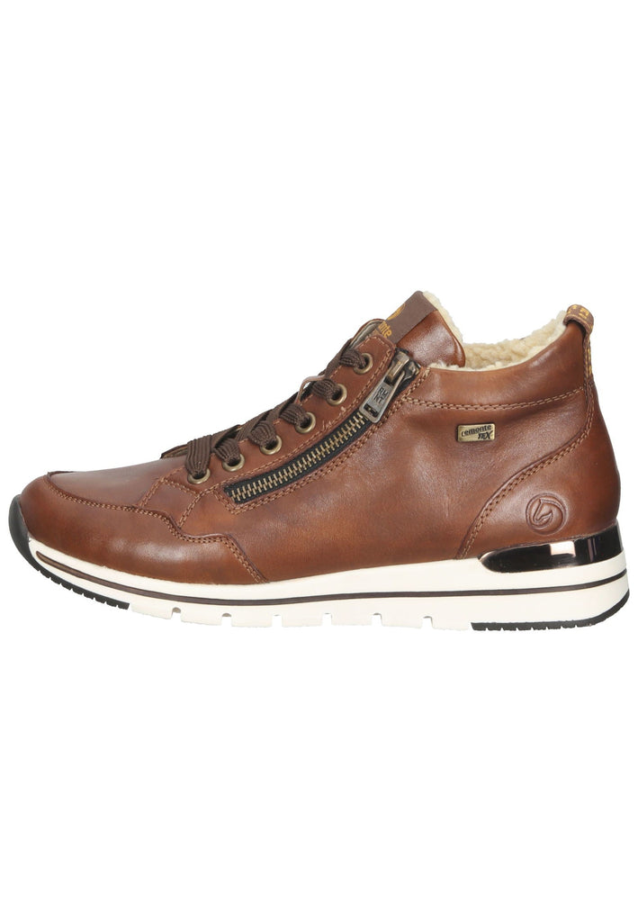 Remonte Sneaker Glattleder Chestnut Warmfutter