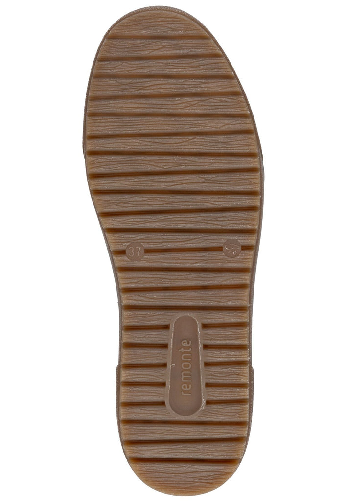 Remonte Sneaker Glattleder Schwarz Warmfutter