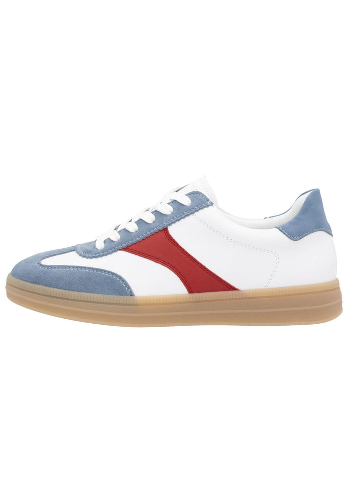 Remonte Sneaker Leder Blau/Weiß
