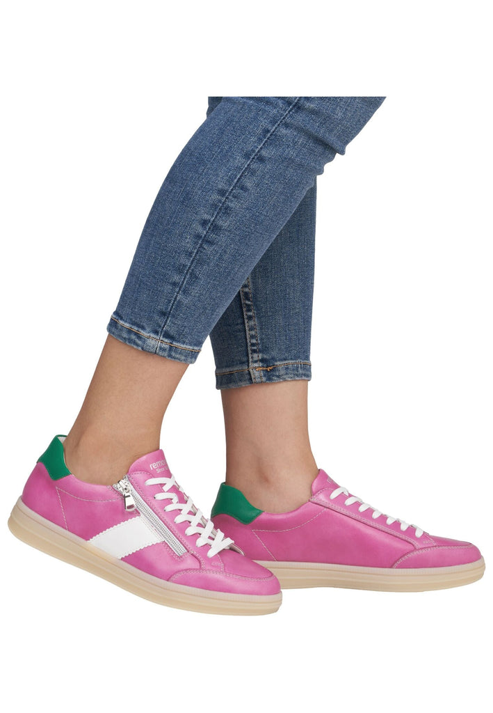 Remonte Sneaker Leder Fuchsia