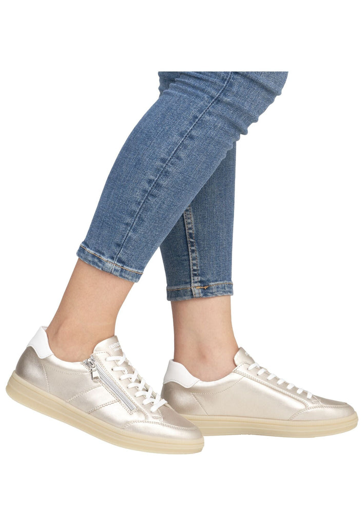 Remonte Sneaker Leder Gold