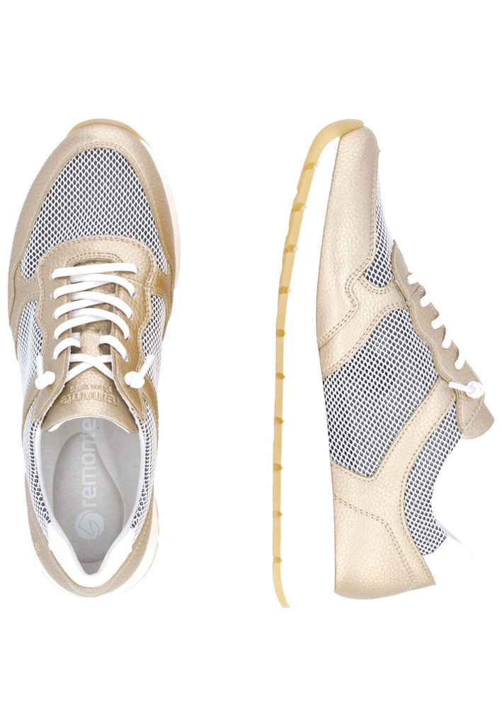 Remonte Sneaker Leder Gold