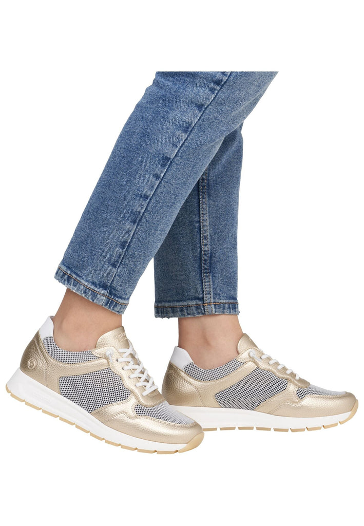 Remonte Sneaker Leder Gold