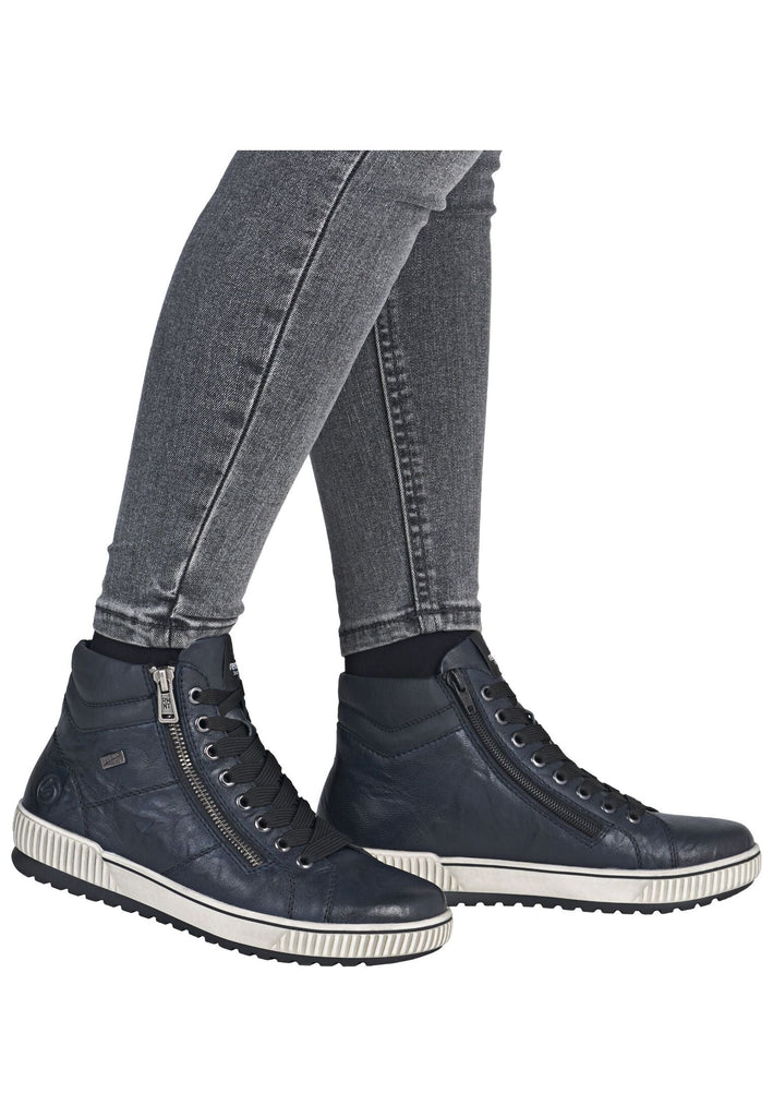 Remonte Sneaker Leder Pazifik Warmfutter