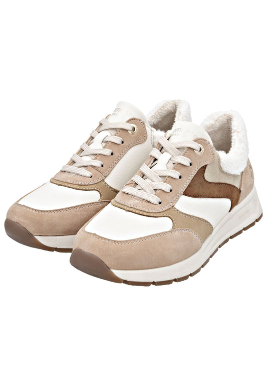 Remonte Sneaker Leder Sand Warmfutter