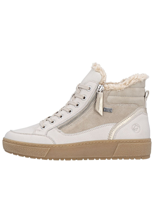 Remonte Sneaker Leder/Synthetik Beige Warmfutter