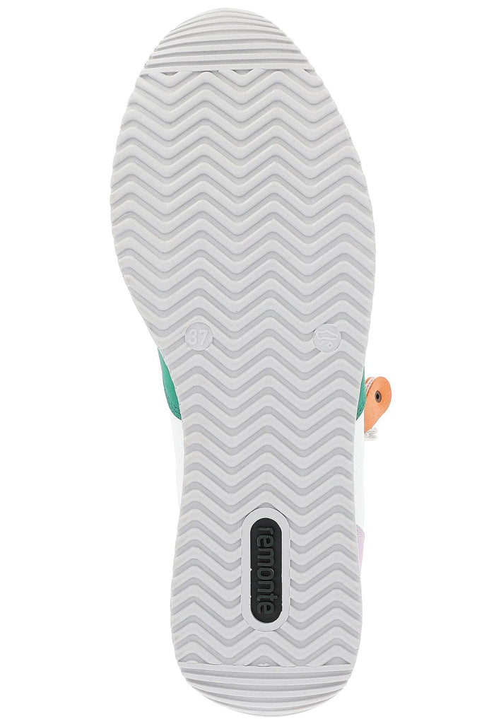 Remonte Sneaker Leder/Synthetik Weiß Kombi
