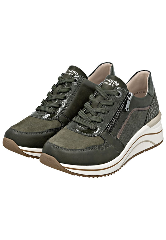Remonte Sneaker Lederimitat Forest