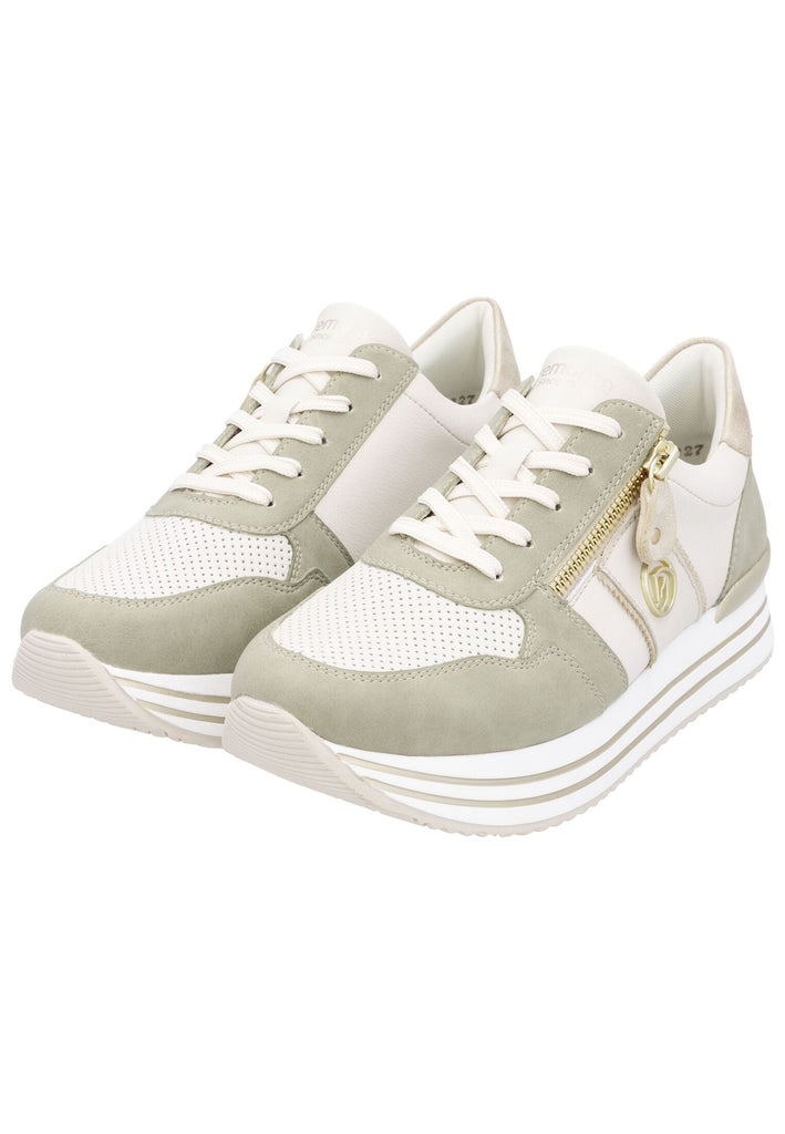 Remonte Sneaker Lederimitat Offwhite