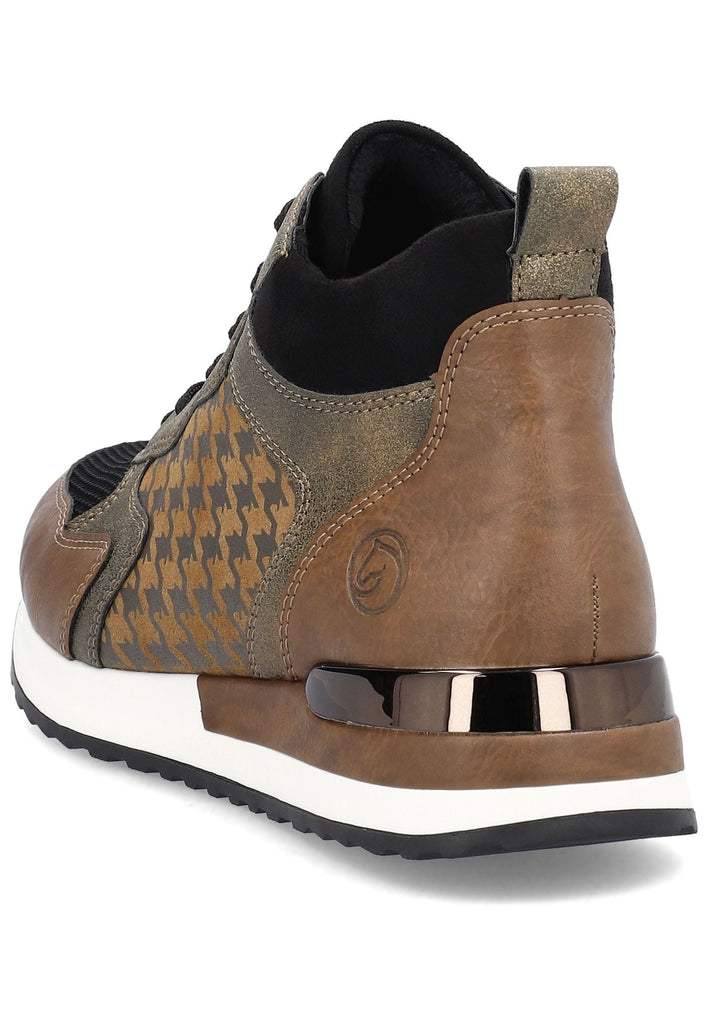 Remonte Sneaker Lederimitat/Textil Chestnut