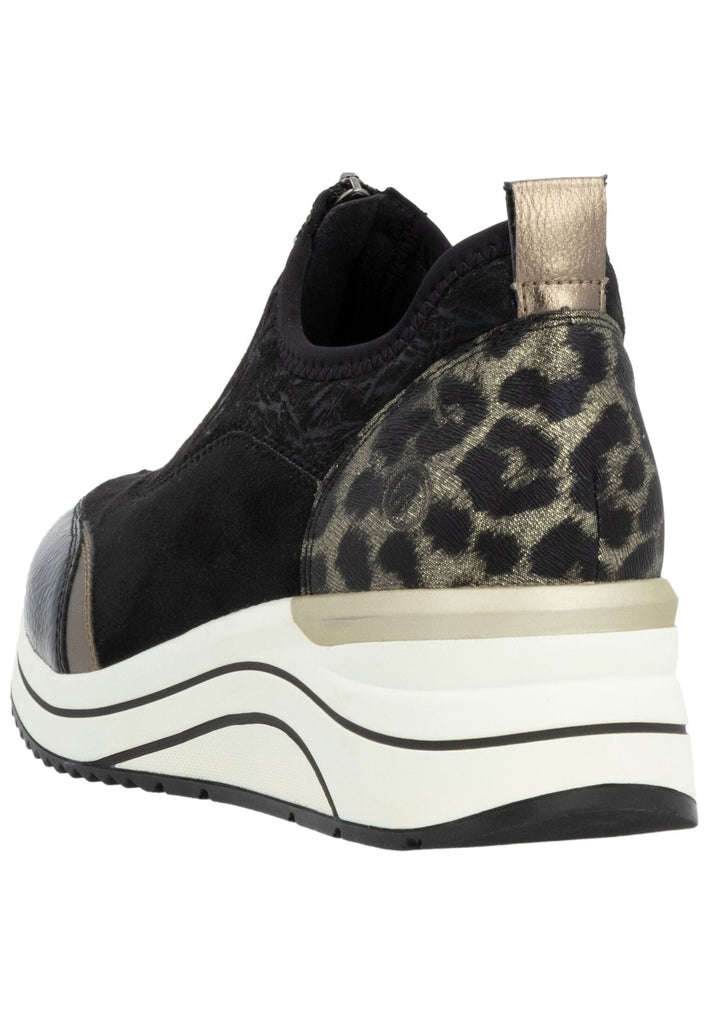 Remonte Sneaker Lederimitat/Textil Schwarz Kombi