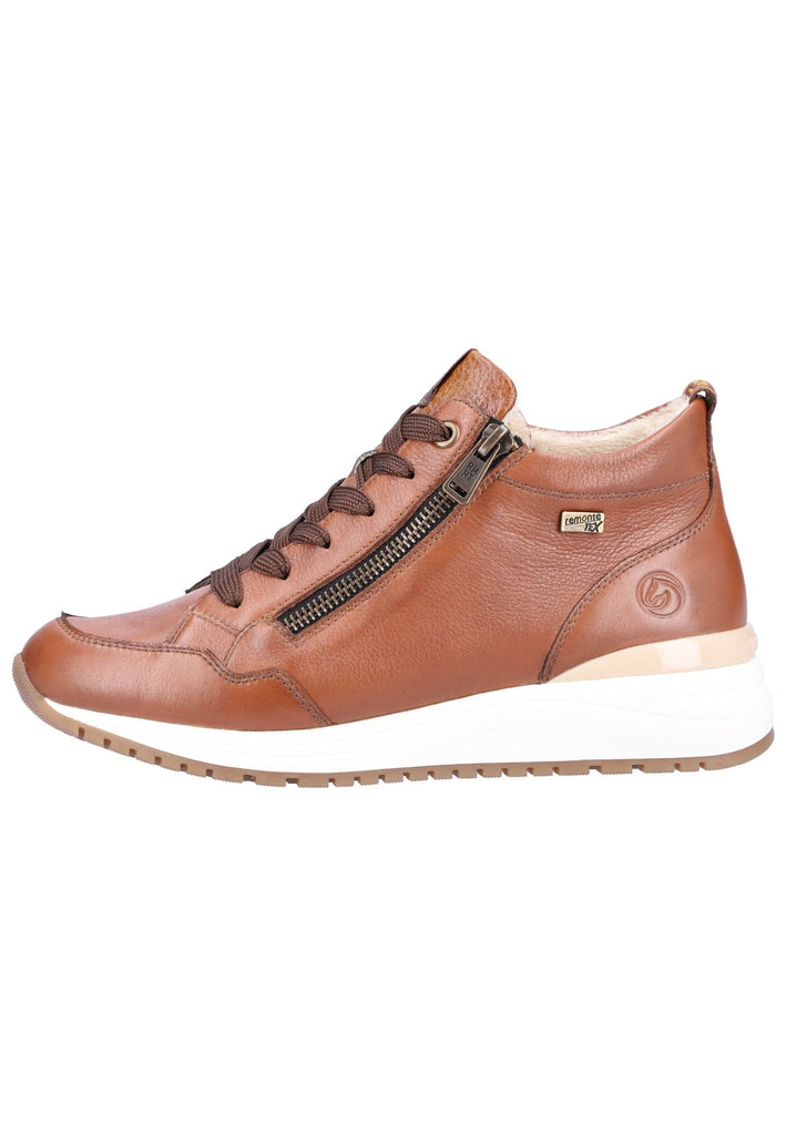 Sneaker Remonte Sneaker Glattleder Braun